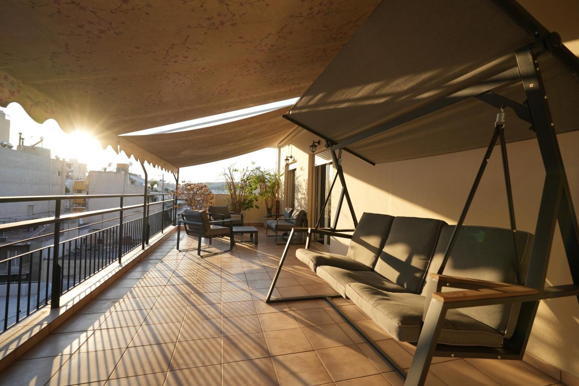 Modern Athenian Penthouse Apartamento Exterior foto
